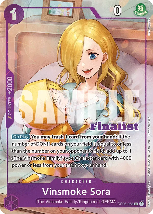 Immagine carta Vinsmoke Sora