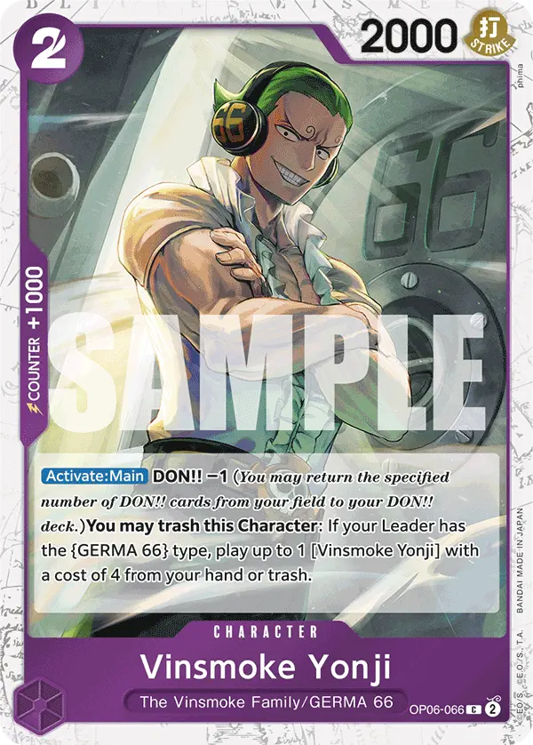 Immagine carta Vinsmoke Yonji