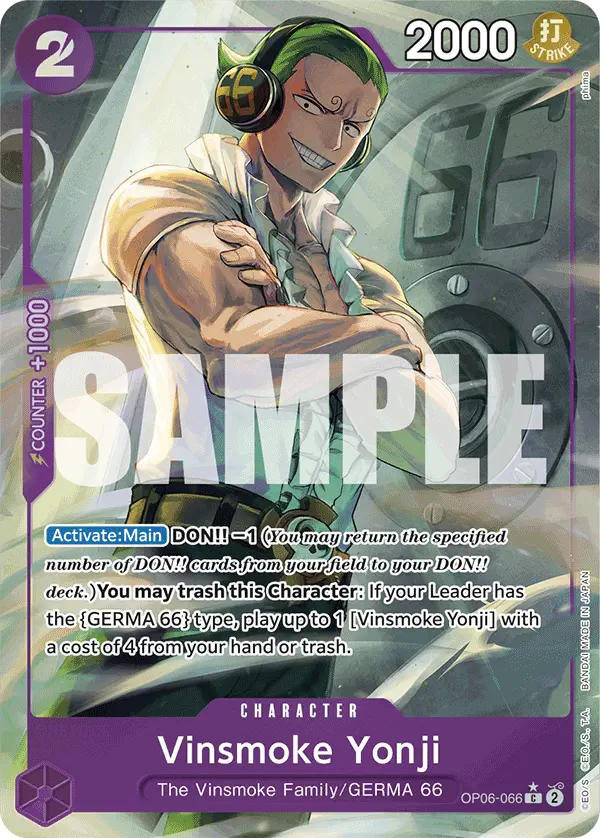 Immagine carta Vinsmoke Yonji