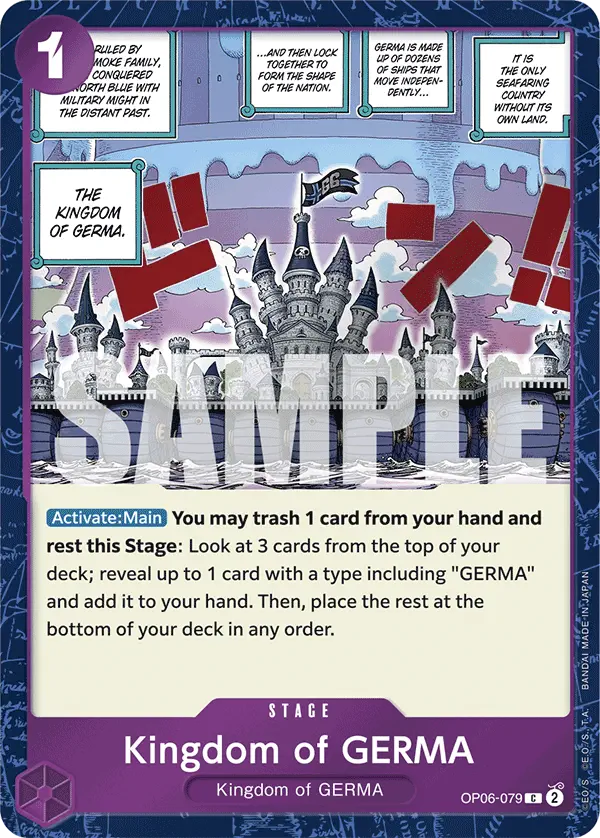 Immagine carta Kingdom Of Germa