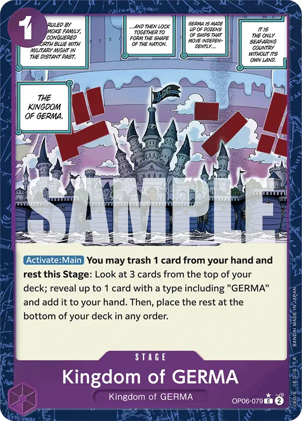 Immagine carta Kingdom Of Germa