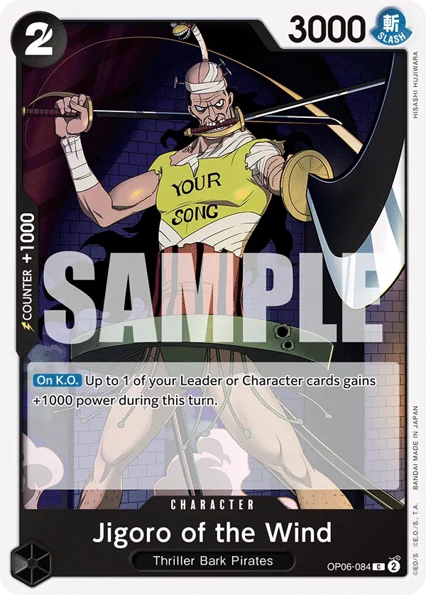 Immagine carta Jigoro Of The Wind