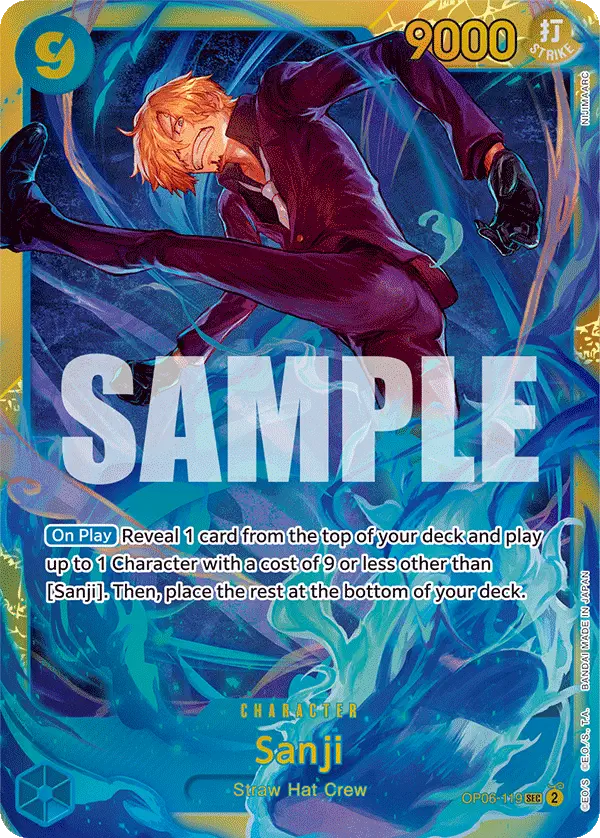Immagine carta Sanji