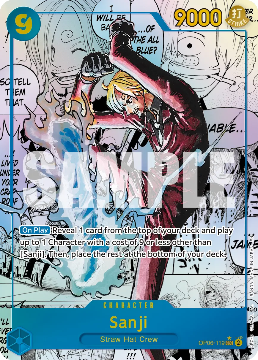 Immagine carta Sanji