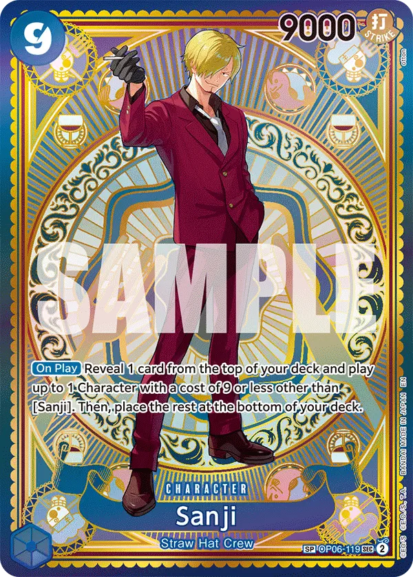 Immagine carta Sanji