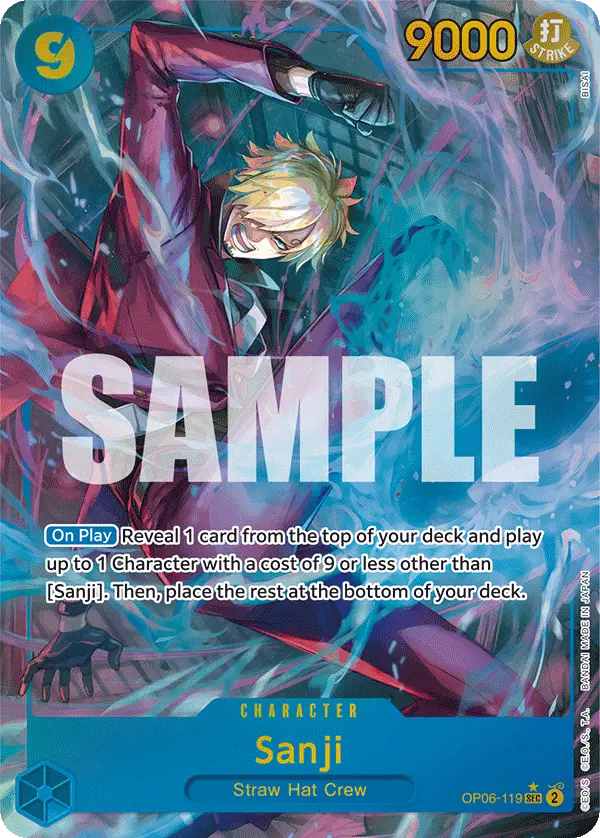 Immagine carta Sanji