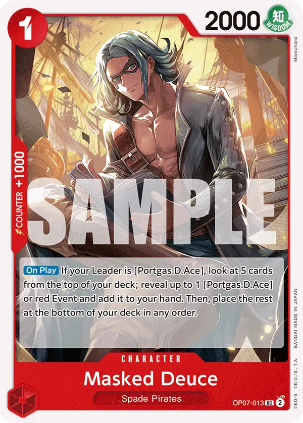 Immagine carta Masked Deuce