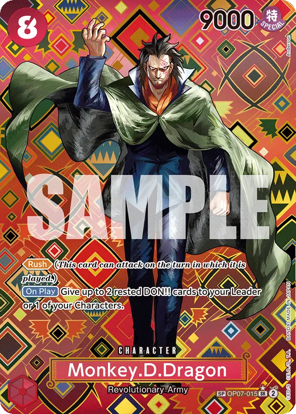 Immagine carta Monkey D Dragon