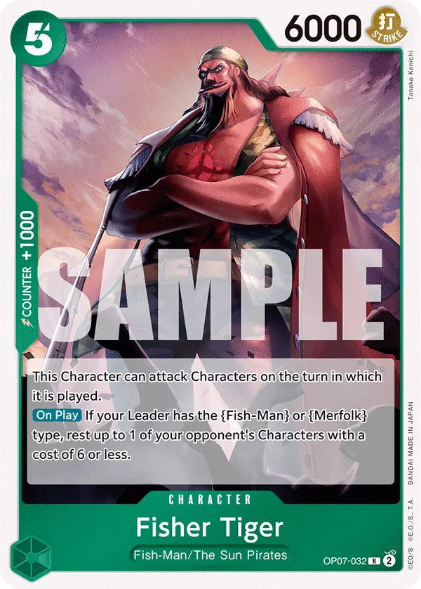 Immagine carta Fisher Tiger