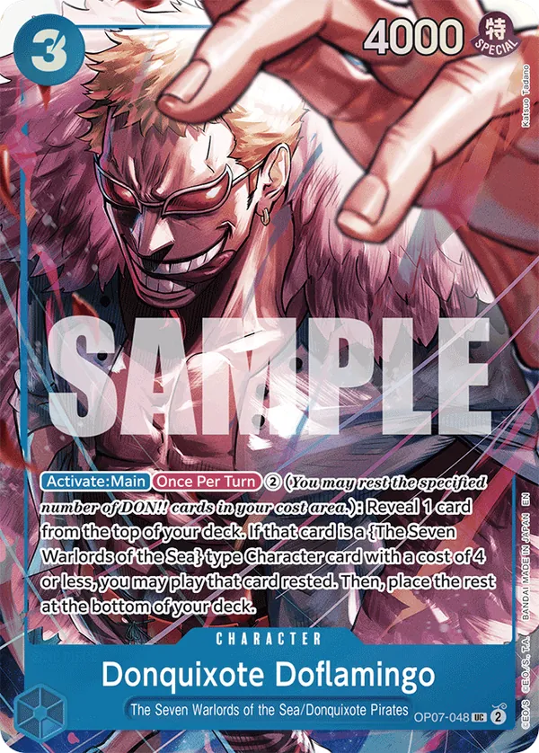 Immagine carta Donquixote Doflamingo