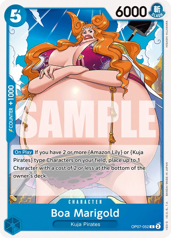 Immagine carta Boa Marigold