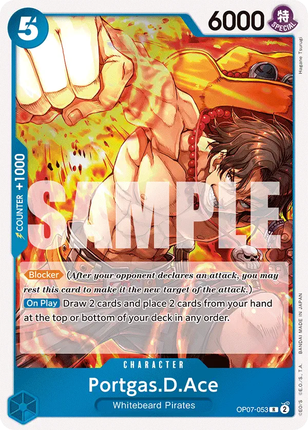 Immagine carta Portgas D Ace