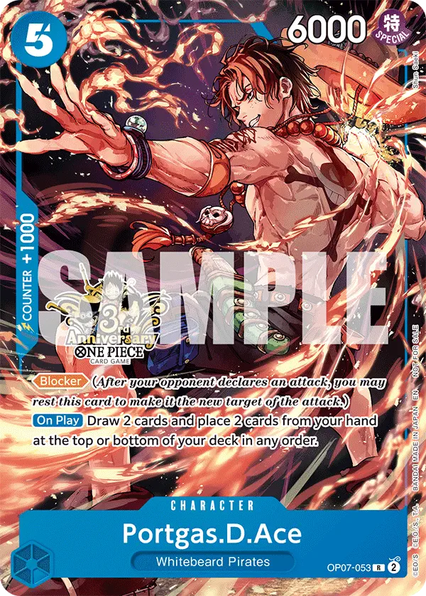 Immagine carta Portgas D Ace