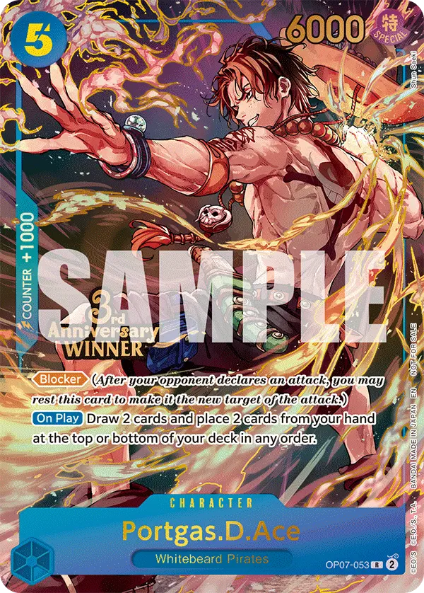 Immagine carta Portgas D Ace