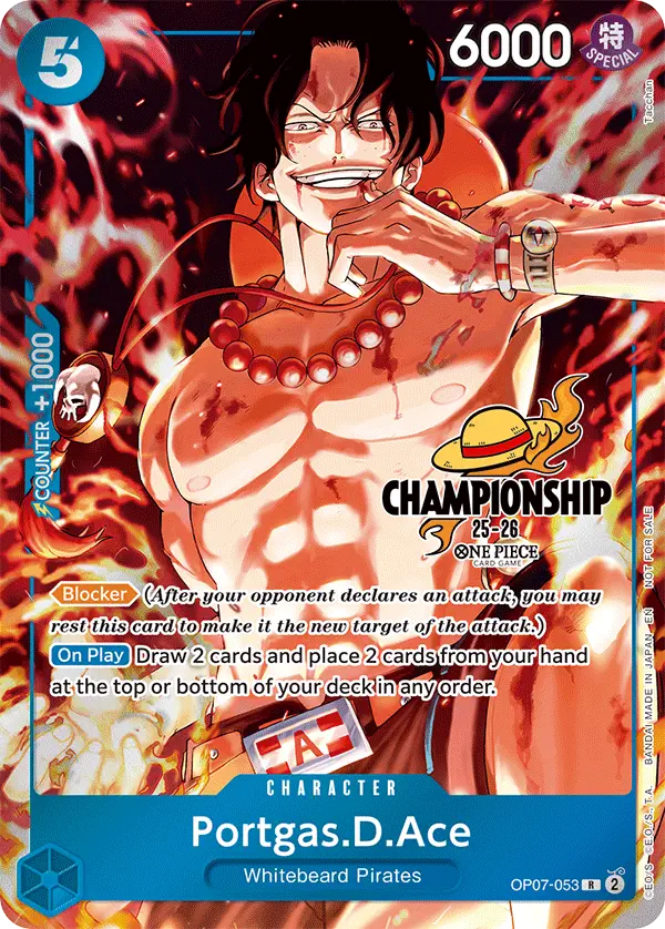 Immagine carta Portgas D Ace