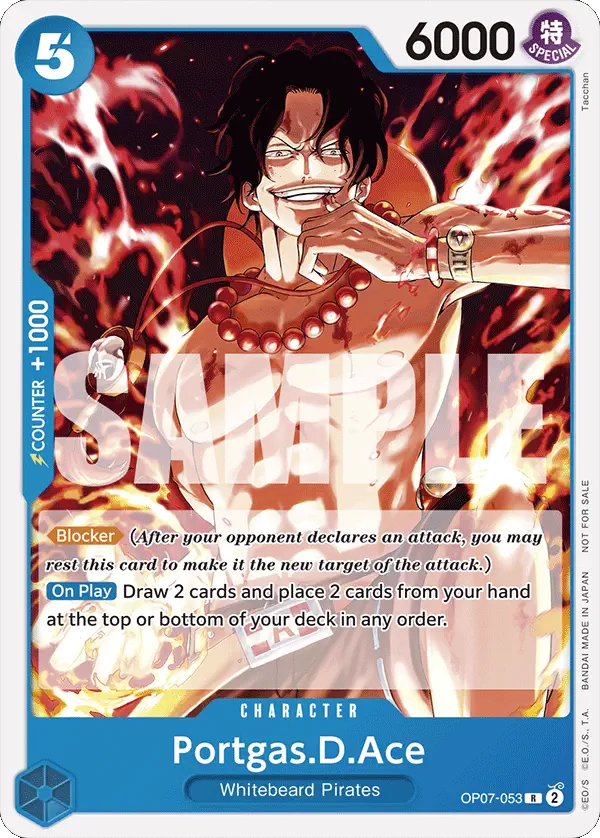 Immagine carta Portgas D Ace