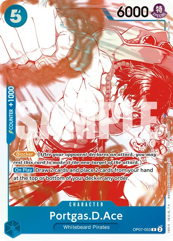 Immagine carta Portgas D Ace