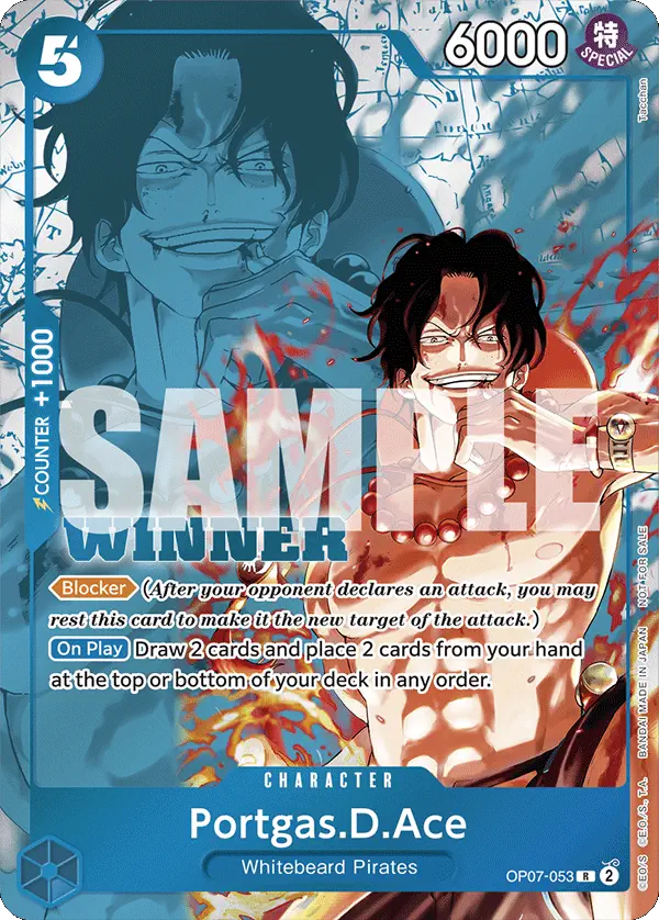 Immagine carta Portgas D Ace