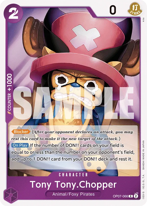Immagine carta Tony Tony Chopper