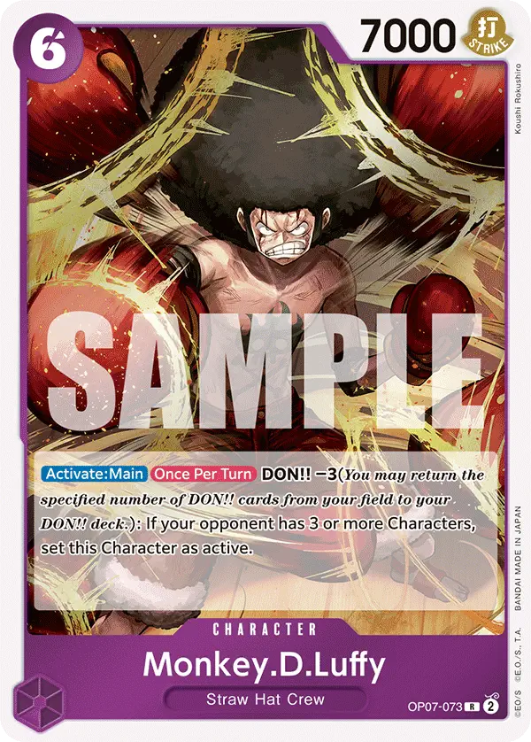 Immagine carta Monkey D Luffy