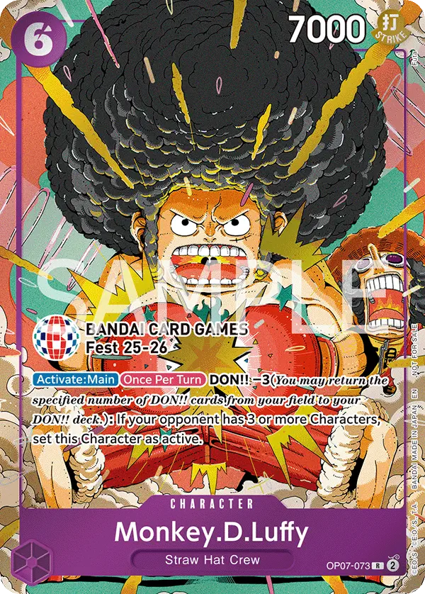 Immagine carta Monkey D Luffy