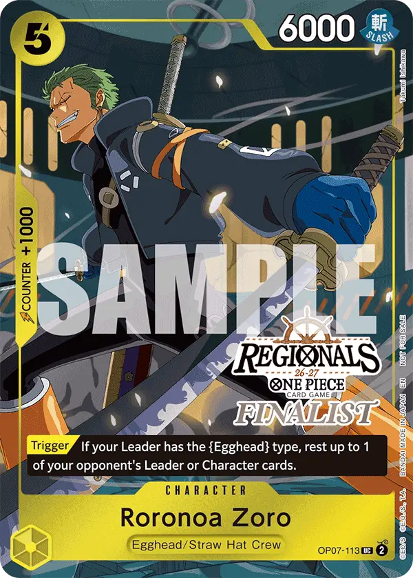 Immagine carta Roronoa Zoro