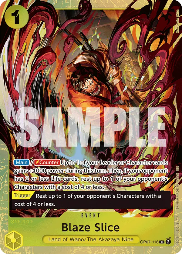 Immagine carta Blaze Slice