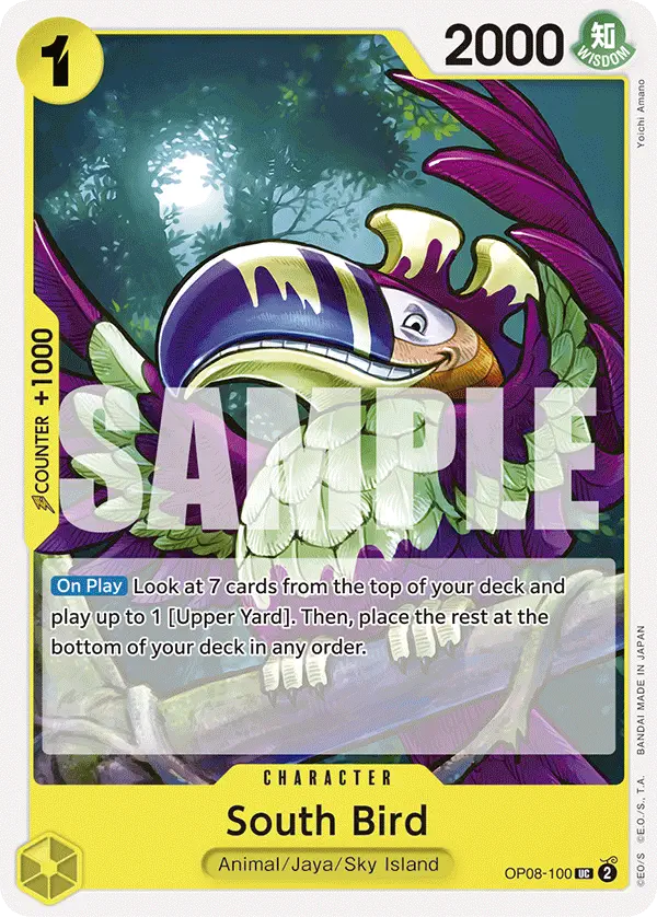 Immagine carta South Bird