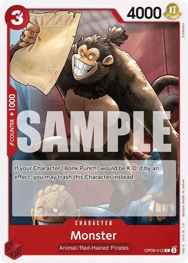 Immagine carta Monster