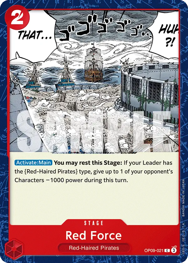 Immagine carta Red Force