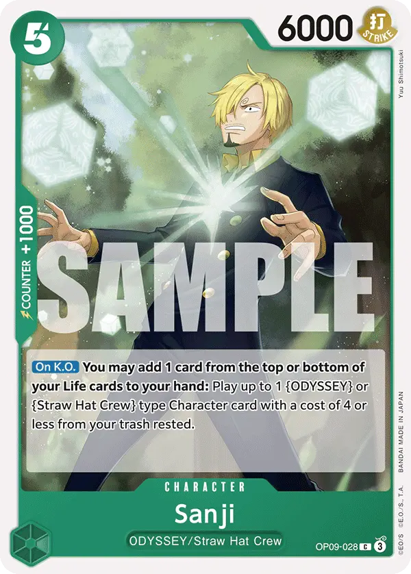 Immagine carta Sanji