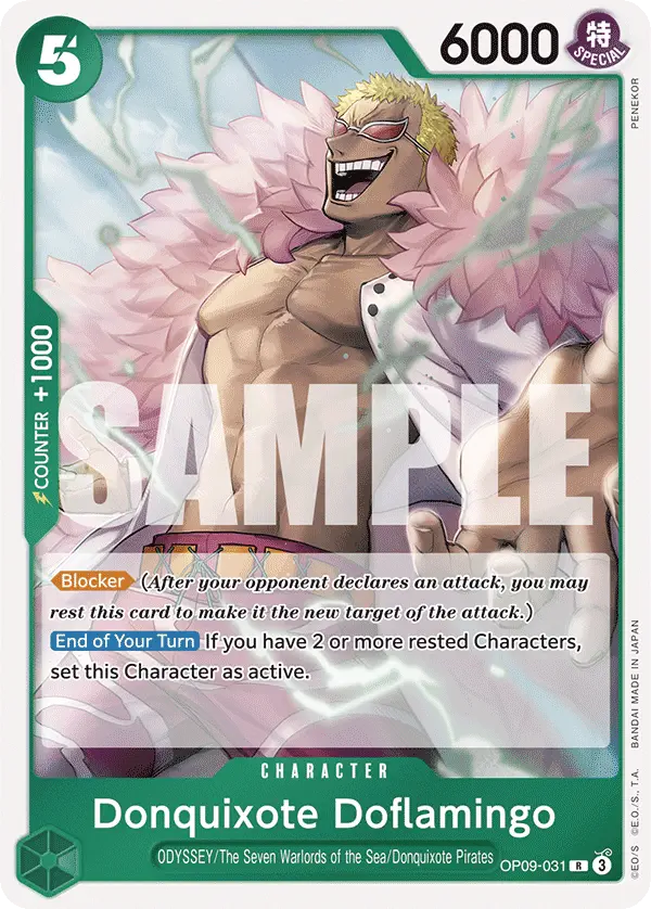 Immagine carta Donquixote Doflamingo