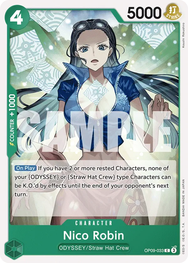 Immagine carta Nico Robin