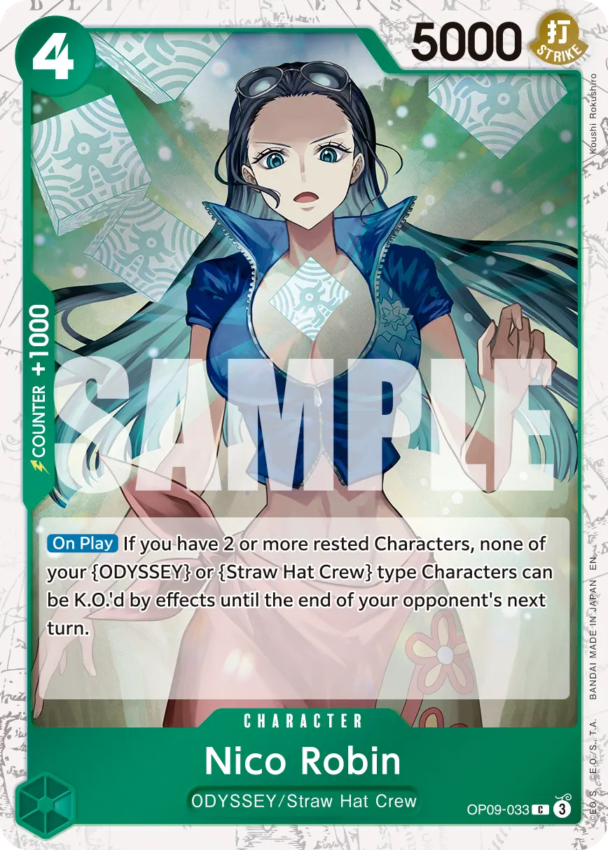 Immagine carta Nico Robin