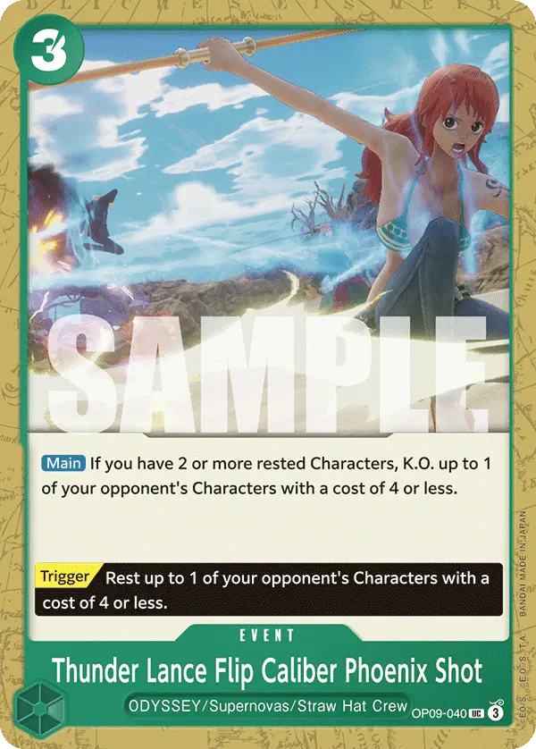 Immagine carta Thunder Lance Flip Caliber Phoenix Shot