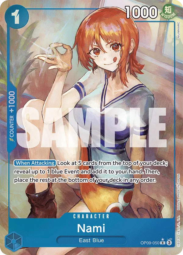 Immagine carta Nami