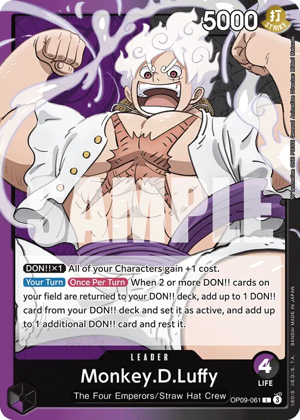 Immagine carta Monkey D Luffy
