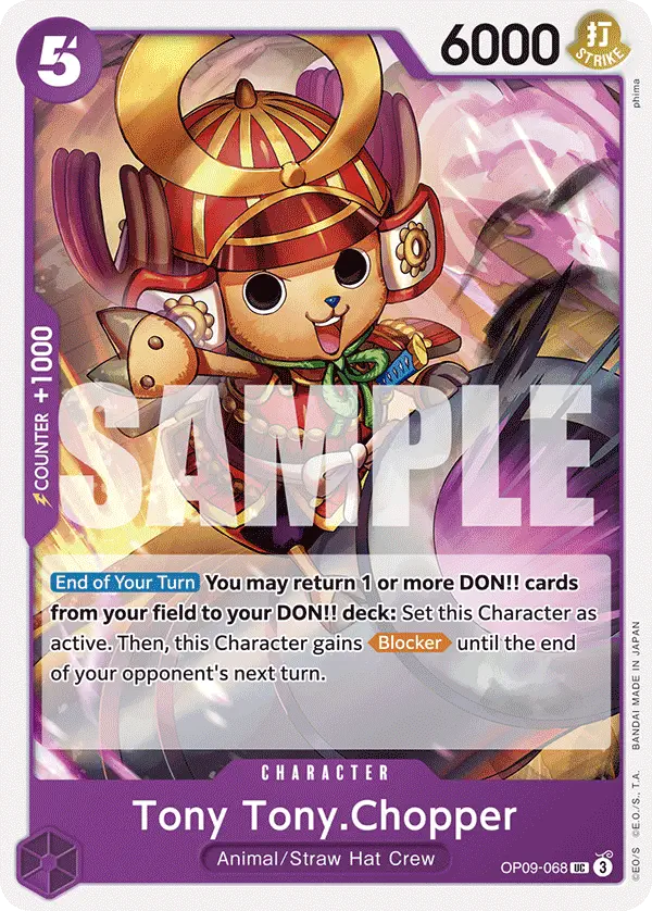 Immagine carta Tony Tony Chopper