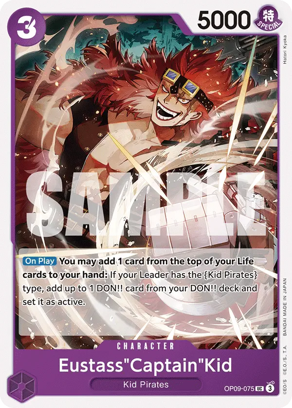 Immagine carta Eustass "captain" Kid