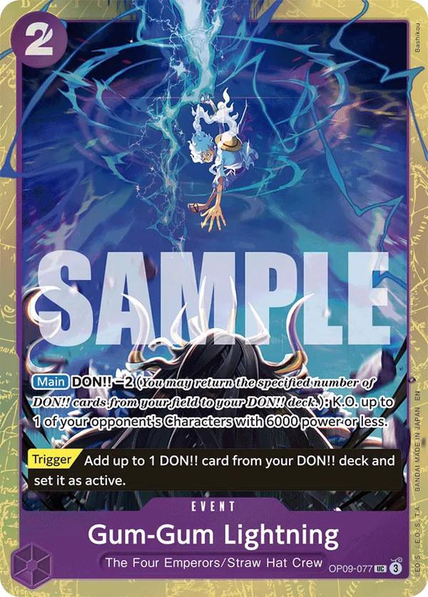 Immagine carta Gum-gum Lightning