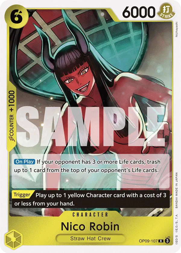 Immagine carta Nico Robin