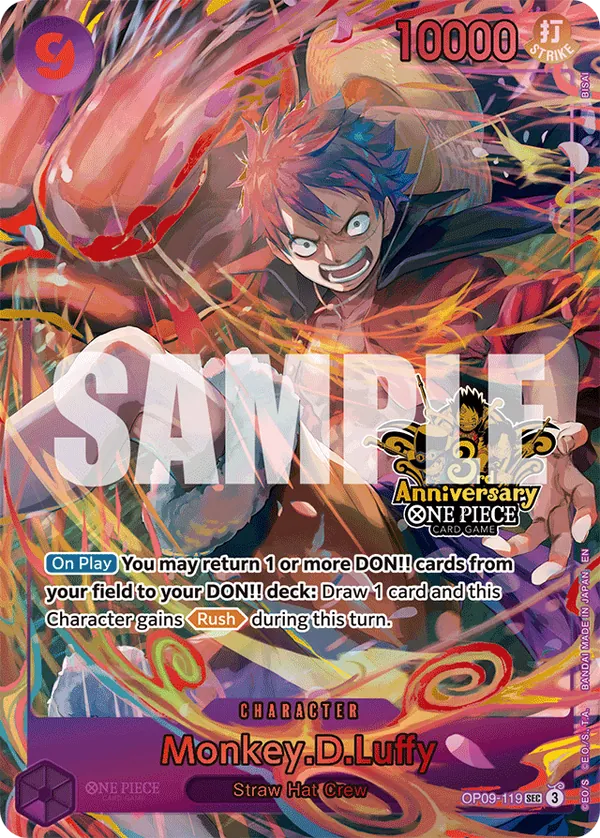 Immagine carta Monkey D Luffy