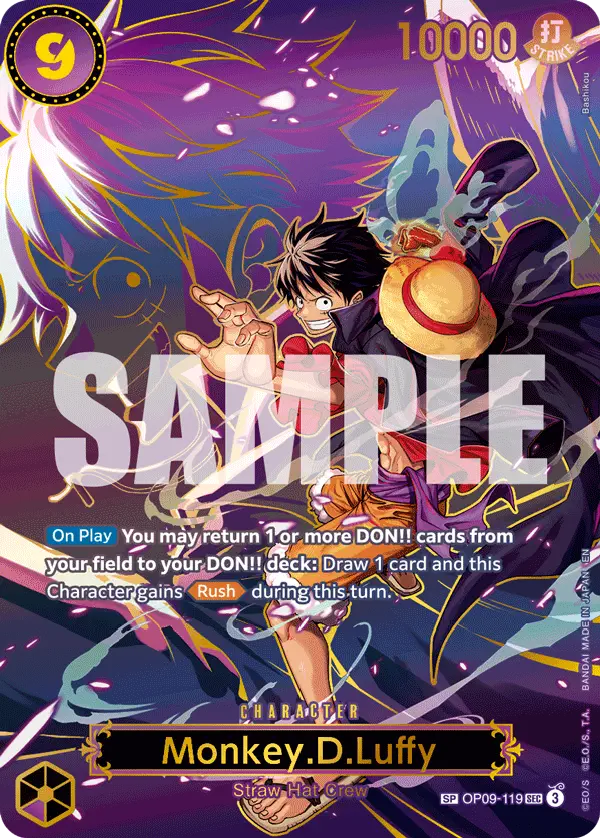 Immagine carta Monkey D Luffy