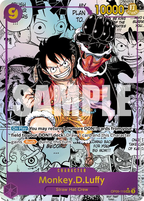 Immagine carta Monkey D Luffy