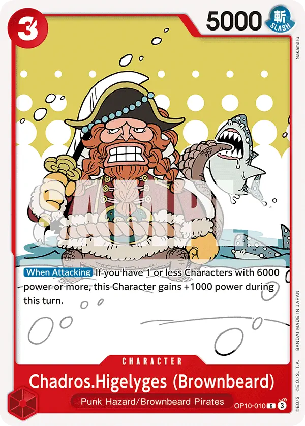 Immagine carta Chadros Higelyges (brownbeard)