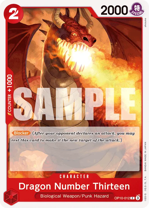 Immagine carta Dragon Number Thirteen
