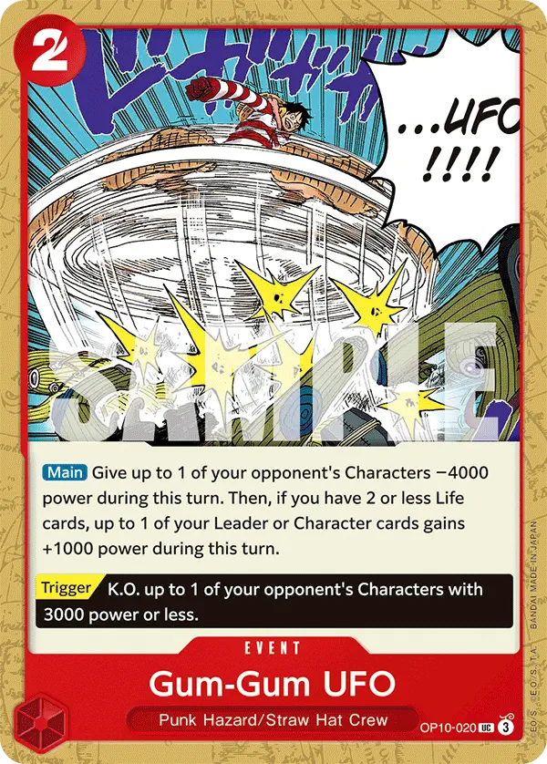 Immagine carta Gum-gum Ufo
