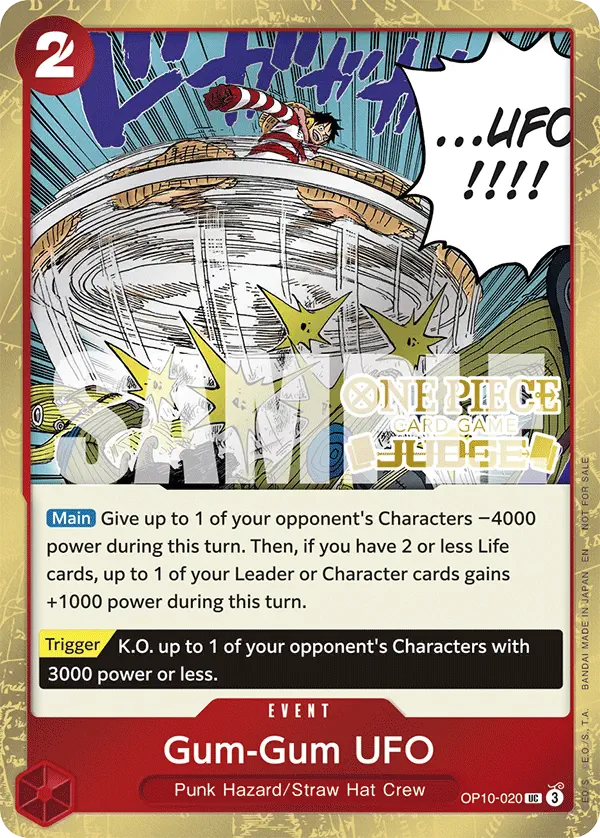 Immagine carta Gum-gum Ufo