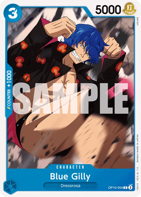 Immagine carta Blue Gilly