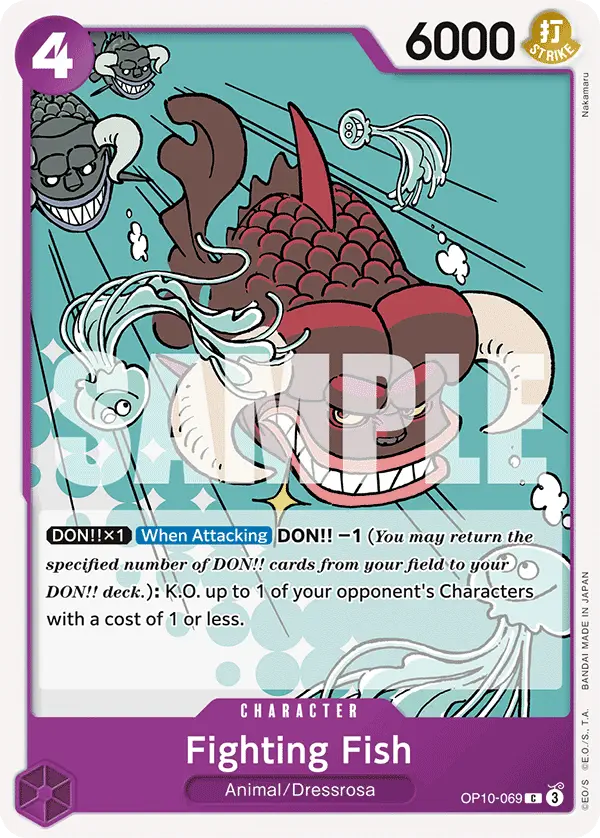 Immagine carta Fighting Fish